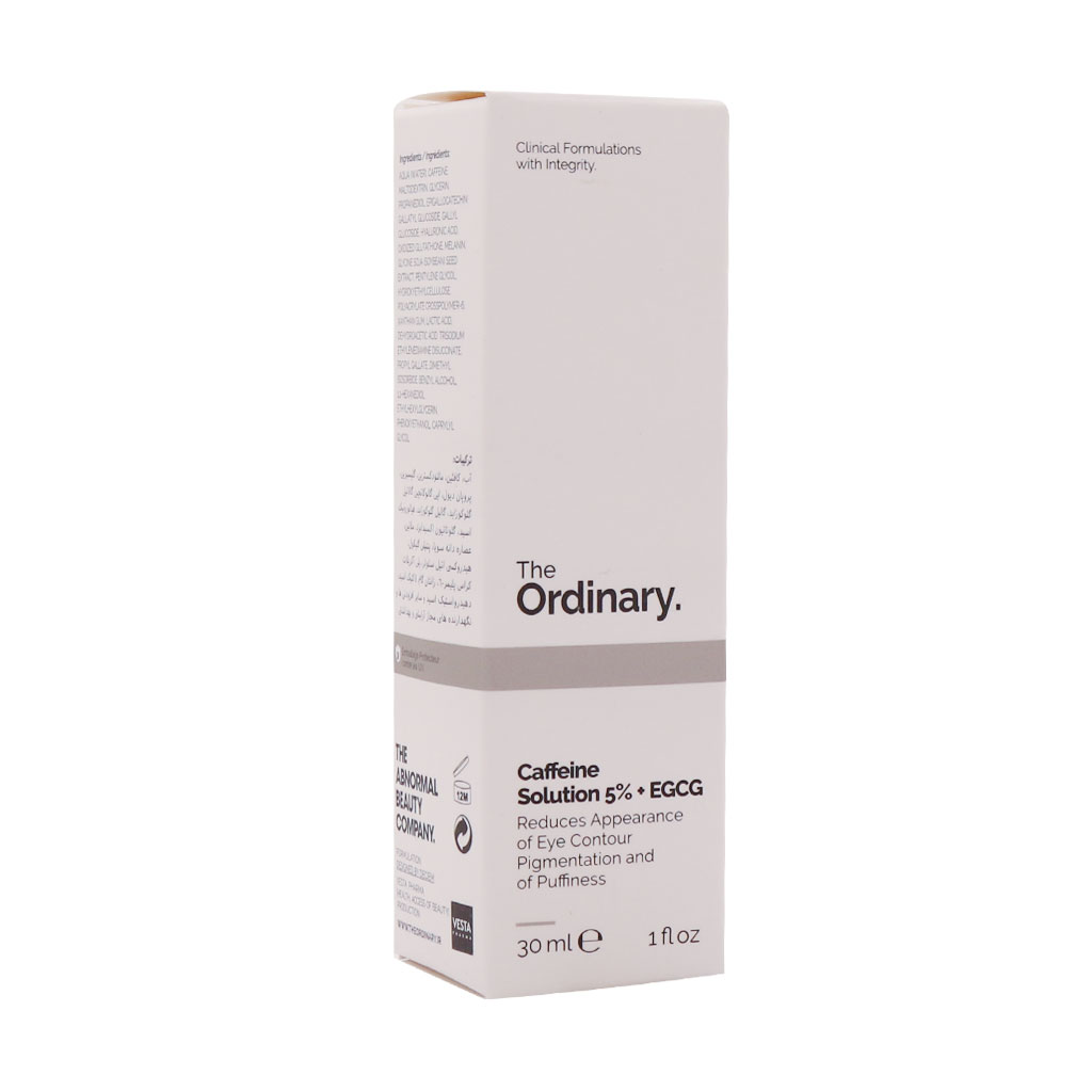 سرم دور چشم کافئین ۵٪ + EGCG اوردینری (The Ordinary Caffeine Solution 5% + EGCG)