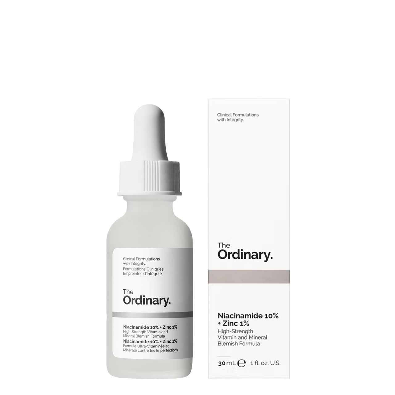 سرم نیاسینامید ۱۰٪ + زینک ۱٪ اوردینری (The Ordinary Niacinamide 10% + Zinc 1%)